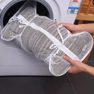 베개세탁망 베개망 이불 솜베개 니트 패딩 전용 세탁망 빨래망 R008-O
