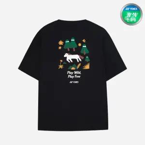 요넥스 배드민턴 오버핏 캐주얼 반팔 티셔츠 261TS043U