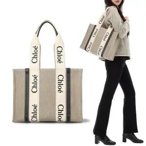 [끌로에]국내배송 25FW 끌로에 우디 미디움 토트백 CHC22AS383I26 91J