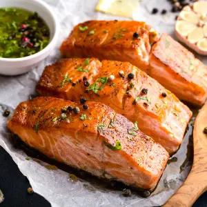 [모티] 페로제도 연어 스테이크 연어구이 슈페리어급 200g