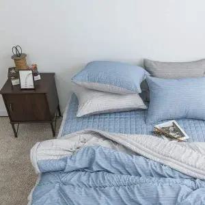 [알티피아]드리즐 간절기이불 Q 블루 여름 사계절 국산 향균