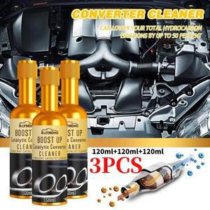 프로모션 자동차 촉매 변환기 클리너, 쉬운 청소 엔진 가속기, 120ML, 3 개