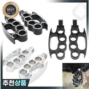 할리 데이비슨 투어링 소프테일 다이나 2025용 오토바이 앞 발판  뒤 페달