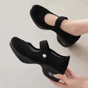 소프트 라인댄스구두 라인댄스화 스포츠댄스화 A921 레드 225