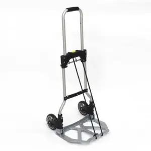 쇼핑카트 핸드카트 2단 접이식 라운드형 접이식카트