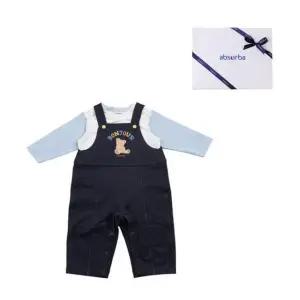 [갤러리아] 베어오버올세트(A11-21206) 출산,백일,돌 축하아기옷