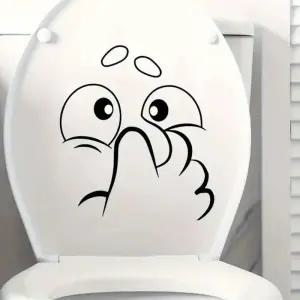 화장실 변기스티커 장식 1p