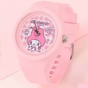 실리콘 바늘시계 슬림디자인 캐주얼시계 아날로그