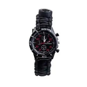 서바이벌 시계 다기능 블랙 생존 비상