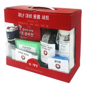 태양 재난대비 구조용품 세트 선물용 판촉용 - (재난용품 15종 포함)