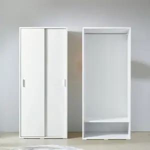 위즈W 800 슬라이딩 키큰 옷장 하부선반형 MD5416 (수도권무료)