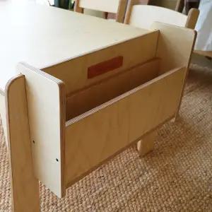 [펀펀키즈]미술 책상 전용 악세서리 책꽂이 거치대