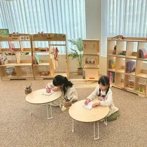 [펀펀키즈]접이식 미니테이블 유아 어린이 아기책상