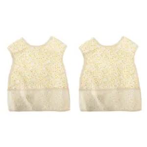 리에또 방수 턱받이 조끼형 어린이집 유치원 준비물X2