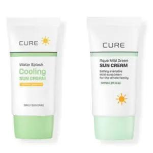 김정문알로에 선크림 워터 스플래쉬 + 마일드그린 2종