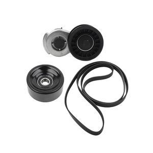 Wahparts 90K-38116 엔진 서펜틴 드라이브 벨트 부품 키트, 텐셔너 아이들러 풀리 포함, 1992-2003 닷지 D150 D250 D350 램 1500 2500 3500 픽업 다코타 듀랑고와 호환