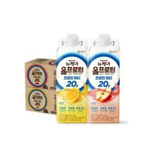 [단백질20g] 뉴케어 올프로틴 프로틴 워터 350mlx18팩(사과맛/레몬맛)