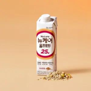 [25g단백질/ZERO슈거] 뉴케어 올프로틴 245mlx24팩 (고소/초코/바나나 중 1)