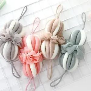 (옵션 4색set)욕실 목욕타올 거품 바디 롱샤워볼