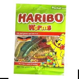 구미젤리 하리보 웜즈 x 10개입 1박스 HARIBO 젤리 100g