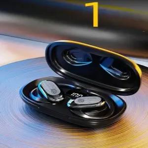 AI 스마트 음성 오픈형 블루투스 이어폰 무선 운동용 러닝용 업무용