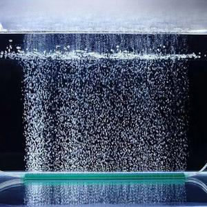 커튼 산소 발생기 어항 수조 수족관 기포기 에어펌프 그린메쉬바10cm