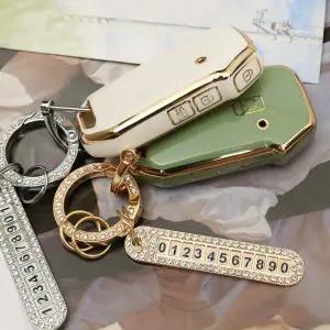 기아 쏘렌토 카니발 쏘울 니로 셀토스 스포티지 K3 K5 K7 스마트키 5버튼 차키 TPU 케이스+번호판키링