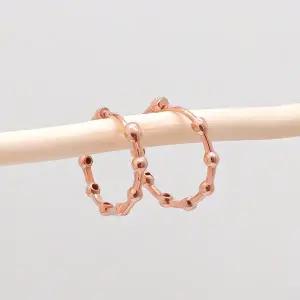 [오팔하우스] 14k 미니 민볼 서클 원터치 귀걸이 OPSYE15633