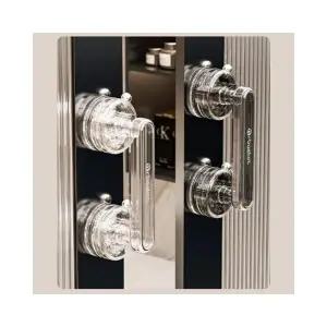 루미나D 욕실 흡착식 유리문 손잡이 미닫이문 냉장고 베란다