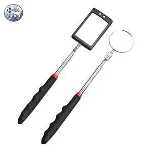 휴대용 파이프 도구 작업용 버클식 장갑 안전 측정 검사 반사경 램프 원형거울 미 이동 전자 깔판 하부 30mm