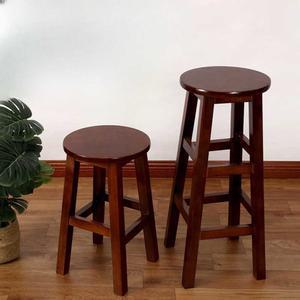 바 높이 의자 앉다 원형 라운드 25CM 테이블 식탁 벤치에 홈바 원목 홈바의자 카페
