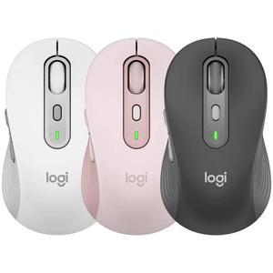 Logitech Signature Plus M750 무선 마우스 2.4Ghz USB 수신기 무선 마우스(사무실용 PC 노트북 마우스용)(배터리 없음)