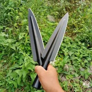 창 캠핑 나이프 야외 정글도 사냥용 멧돼지 잭 파손 불량 시