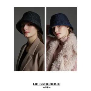 [이상봉에디션] 트위드 버킷햇 LS025