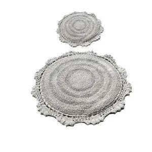 어느곳에 두어도 포근해 보이는 원형 발매트 X 2개입