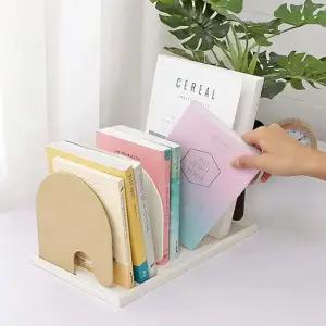 오피스 공부방 깔끔 데스크 서류정리 3단 독서 책꽂이