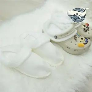 포근한 겨울용 털안감 내피 호환 패딩 인너 겨울슬리퍼 털슬리퍼 겨울신발 크록스내피