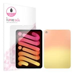 아이패드 미니 7세대 디자인스킨 액정보호필름+부착액 후면 측면 카메라 A17 Pro