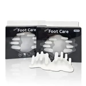 풋케어 골드 무지외반증 발가락 교정기 발교정기 의료기기 실리콘발가락교정기 발가락링