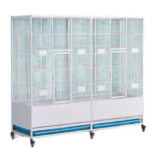 대형 새장 이동식 조류 케이지 사육 앵무새 스텐 특대 연철 철제 앵무새집