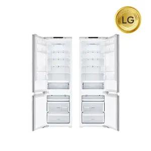 [LG]빌트인 콤비 냉장고 273L 2도어 M272PR35BL 좌경첩(도어방향 옵션선택) 물류배송설치