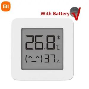 온습도계 샤오미-블루투스 호환 디지털 온도계 2 LCD 화면 수분 무선 스마트 온도 습도 센서 배터리