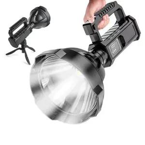 C타입 충전식 대형 랜턴 방수 순찰 손전등 등산용 방범