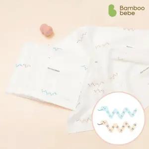 [밤부베베]시그니처 엠보손수건_유쾌한 배얌이(6장)