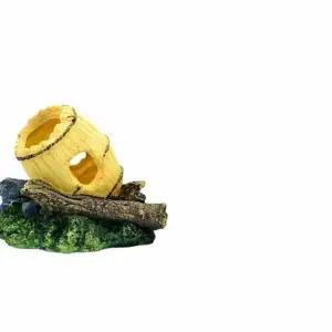 어항 장식 술통 수족관 아이템 수생 생물 은신처 수조 꾸미기