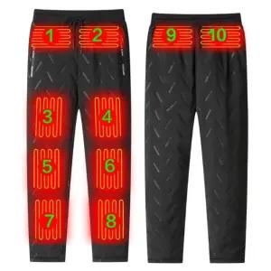 남녀공용 발열 팬츠 바지 야외 방한복 겨울 작업복