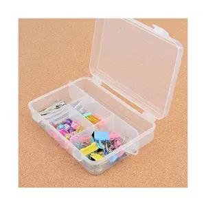 칸막이 수납케이스 X2개 5칸 다용도 반투명 심플 미니 (KYR-W81523F)