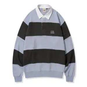 코드그라피 코드그라피 남여공용 스트라이프 럭비 맨투맨 CBEWUTL020CH