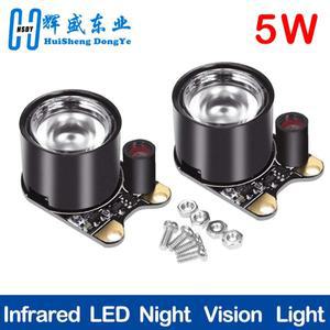 1pcs 적외선 LED 조명 5W 850 라즈베리 파이 카메라 보드 모듈 야간 투시경 IR