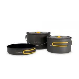 몽벨 캠핑 백패킹 트레킹 냄비 그레이 세트 알파인 쿠커 16+18
